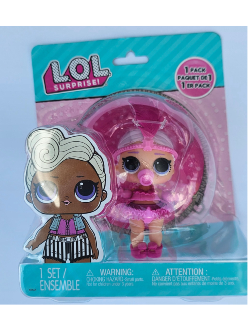Girls L.O.L. Surprise! Doll Toy One Size Pink and White